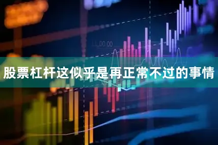 股票杠杆这似乎是再正常不过的事情