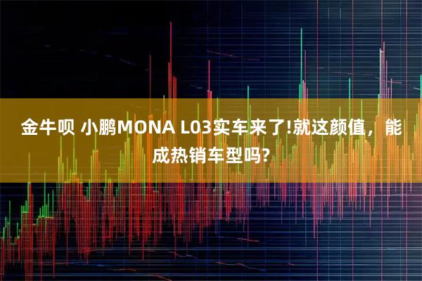 金牛呗 小鹏MONA L03实车来了!就这颜值，能成热销车型吗?